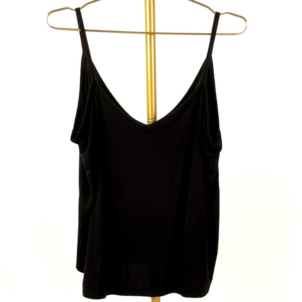 Old Navy Sunday Sleep Womens Black Cami Tank Shorts Pajama Loungewear Set Sz Med - Picture 3 of 8